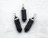 Blue Goldstone Gemstone Pendants, 8x38mm, Free Form Pendant, Sold As 1 Piece.